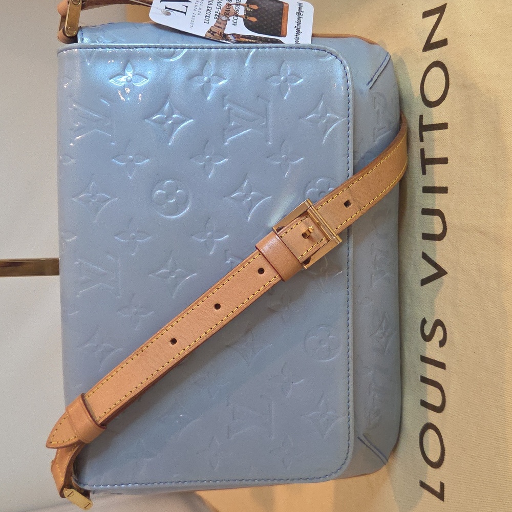 Louis Vuitton Thompson St shoulder bag Ice Blue archived/ltd production 2003 Y2K